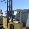 1856 Hyster model E40FR serial # Z943W05539Y, 4000 lb. lifting capacity, 36 volt, Year 2001